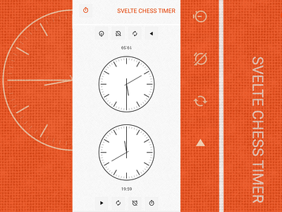 Svelte Chess Timer App By Luke Celitan On Dribbble