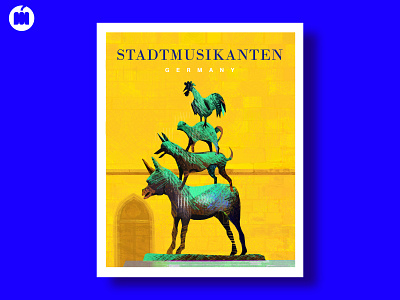 Germany. Stadtmusikanten 2d 2d art art artwork colors concept design germany graphic design illustration stadtmusikanten