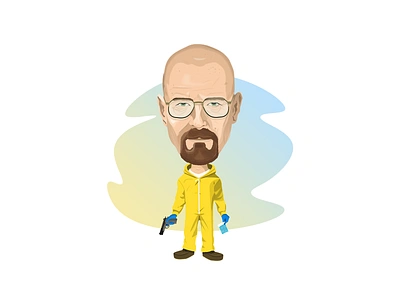 Heisenberg breakingbad character design heisenberg illustration vector artwork walterwhite