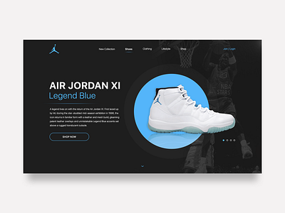 Air Jordan XI air jordan daily e commerce inspiration michael jordan nike shop sneakers ui web design web design