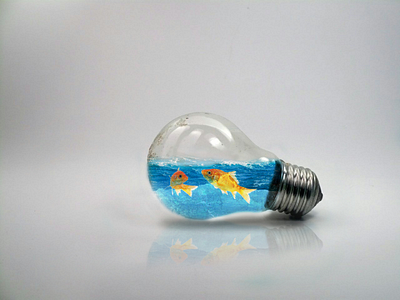 Water Splash in Bulb