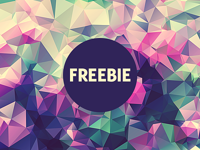 Free Polygonal / Low Poly Background Texture #3