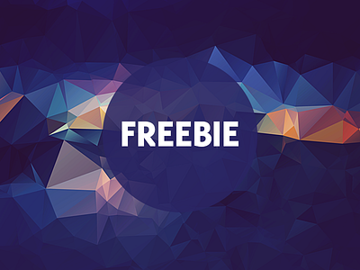 Free Polygonal / Low Poly Background Texture #5