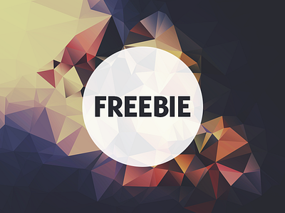Free Polygonal / Low Poly Background Texture #7