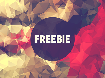 Free Polygonal / Low Poly Background Texture #8