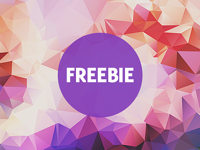 Free Polygonal / Low Poly Background Texture #12