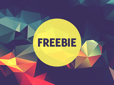 Free Polygonal / Low Poly Background Texture #18