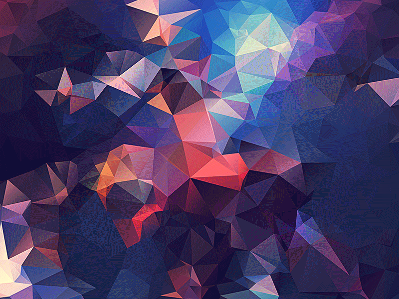 Low Polygon Art Gradient Backgrounds