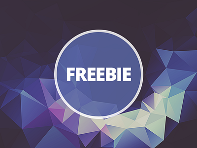 Free Polygonal / Low Poly Background Texture #22