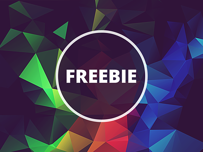 Free Polygonal / Low Poly Background Texture #24