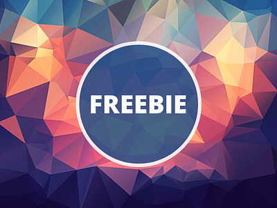 Free Polygonal / Low Poly Background Texture #25
