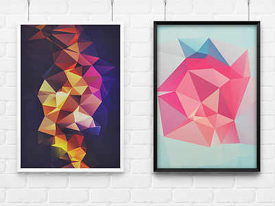 Low-Poly Polygonal Background Textures abstract background flat geometric low poly polygon polygonal shape texture triangle triangular