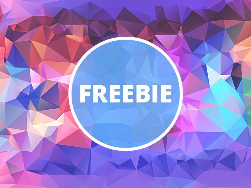 Free Polygonal / Low Poly Background Texture #27 triangle shape geometric abstract texture background flat polygonal poly low freebie free