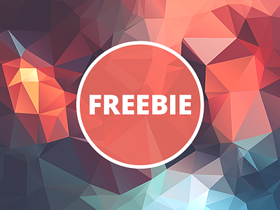 Free Polygonal / Low Poly Background Texture #28