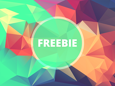 Free Polygonal / Low Poly Background Texture #33