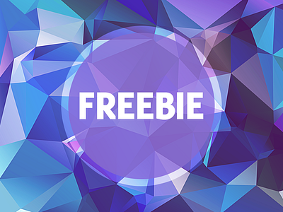 Free Polygonal / Low Poly Background Texture #54