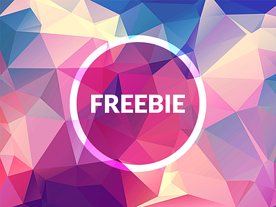 Free Polygonal / Low Poly Background Texture #65