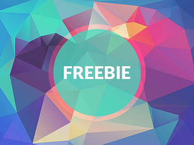 Free Polygonal / Low Poly Background Texture #68