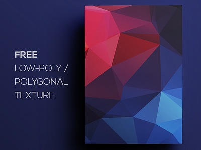 Free Polygonal / Low Poly Background Texture #70 abstract background flat free freebie geometric low poly polygonal shape texture triangle