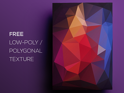 Free Polygonal / Low Poly Background Texture #71 abstract background flat free freebie geometric low poly polygonal shape texture triangle