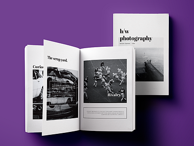 Minimal Photography Portfolio Album #5 album brochure catalogue clean minimal modern photo photography portfolio print template