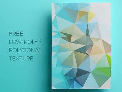 Free Polygonal / Low Poly Background Texture #77 abstract background flat free freebie geometric low poly polygonal shape texture triangle