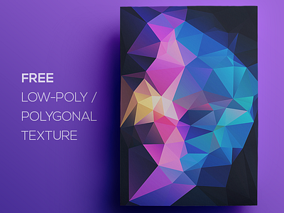 Free Polygonal / Low Poly Background Texture #78 abstract background flat free freebie geometric low poly polygonal shape texture triangle