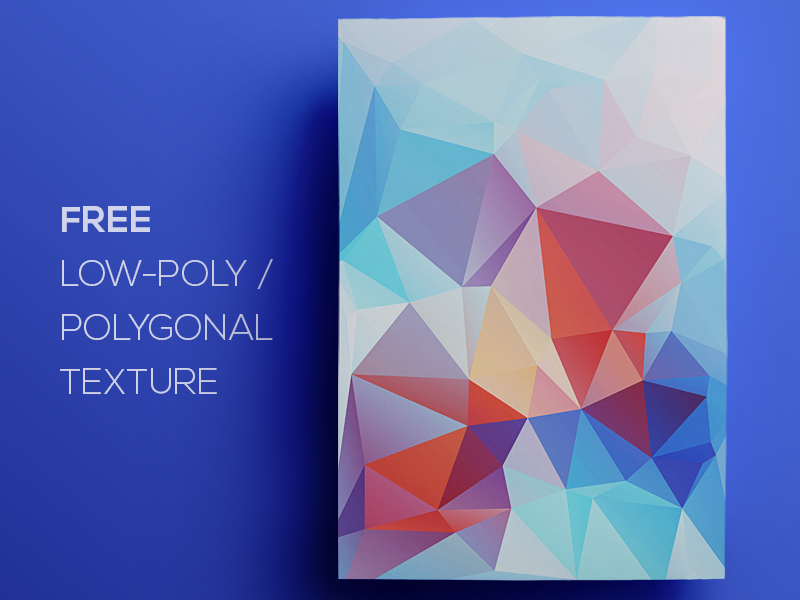 Free Polygonal / Low Poly Background Texture #80 triangle shape geometric abstract texture background flat polygonal poly low freebie free