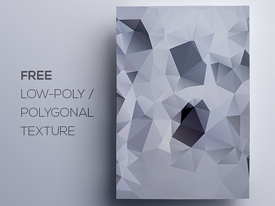 Free Polygonal / Low Poly Background Texture #85 abstract background flat free freebie geometric low poly polygonal shape texture triangle