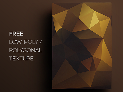 Free Polygonal / Low Poly Background Texture #86