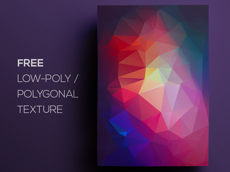 Free Polygonal / Low Poly Background Texture #87 free freebie low poly polygonal flat background texture abstract geometric shape triangle