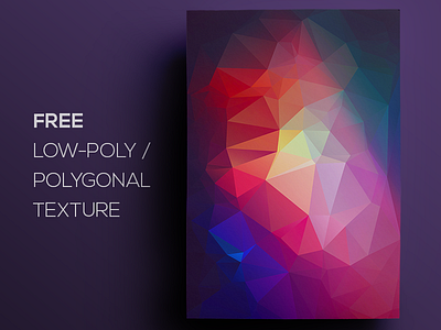 Free Polygonal / Low Poly Background Texture #87 abstract background flat free freebie geometric low poly polygonal shape texture triangle