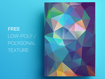 Free Polygonal / Low Poly Background Texture #89