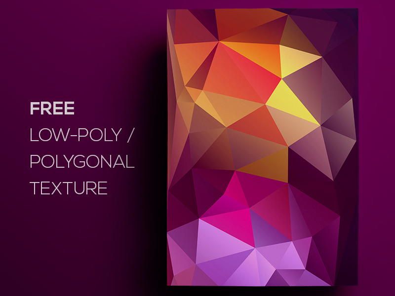 Free Polygonal / Low Poly Background Texture #90 triangle shape geometric abstract texture background flat polygonal poly low freebie free