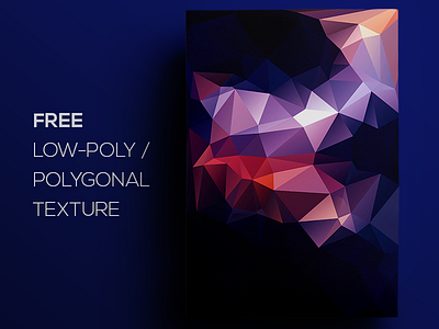 Free Polygonal / Low Poly Background Texture #92 abstract background flat free freebie geometric low poly polygonal shape texture triangle