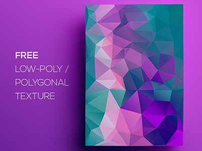 Free Polygonal / Low Poly Background Texture #99