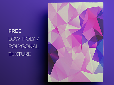 Free Polygonal / Low Poly Background Texture #101 abstract background flat free freebie geometric low poly polygonal shape texture triangle