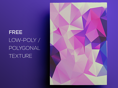 Free Polygonal / Low Poly Background Texture #101