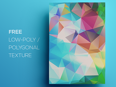 Free Polygonal / Low Poly Background Texture #102