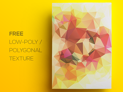 Free Polygonal / Low Poly Background Texture #104