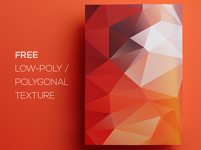 Free Polygonal / Low Poly Background Texture #106