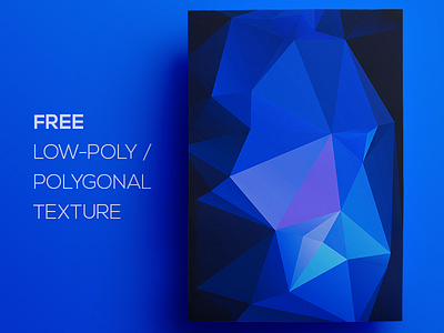 Free Polygonal / Low Poly Background Texture #107