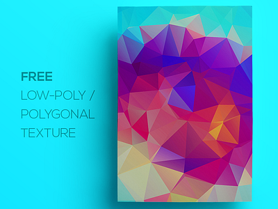 Free Polygonal / Low Poly Background Texture #108
