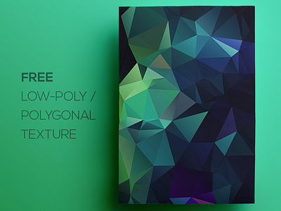 Free Polygonal / Low Poly Background Texture #111