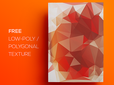 Free Polygonal / Low Poly Background Texture #113 abstract background flat free freebie geometric low poly polygonal shape texture triangle