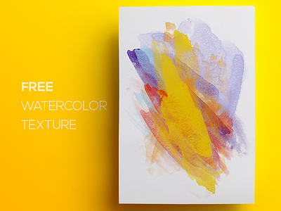 Free Watercolor / Paint Background Texture #4 abstract background flat free freebie grunge paint smudge splash splatter texture watercolor