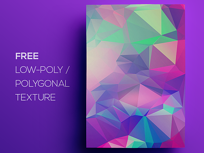 Free Polygonal / Low Poly Background Texture #115 abstract background flat free freebie geometric low poly polygonal shape texture triangle