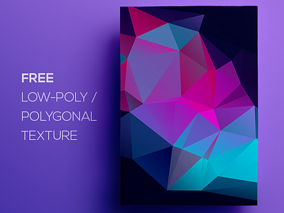 Free Polygonal / Low Poly Background Texture #116 abstract background flat free freebie geometric low poly polygonal shape texture triangle