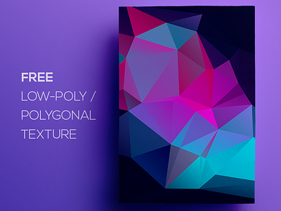 Free Polygonal / Low Poly Background Texture #116