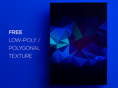 Free Polygonal / Low Poly Background Texture #117 abstract background flat free freebie geometric low poly polygonal shape texture triangle
